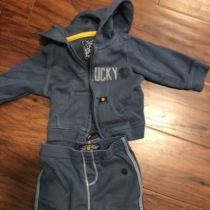 Lucky Brand Baby track suit 0/3 months